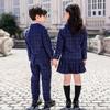 2021 tangyuanfang outono e inverno novo uniforme escolar uniforme de jardim uniforme de classe terno de quatro peças estilo britânico uniforme de jardim de infância estudante do ensino fundamental