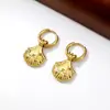 Conjunto de Colar e Pulseira em Aço Titânio Estilo Europeu e Americano, Joias de Corrente para Clavícula com Tema Oceânico Banhadas a Ouro e Prata, Não Desbotáveis, para Mulheres