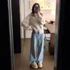 Suéter de lana trenzado grueso para otoño e invierno para mujer, cárdigan de punto con doble cremallera, abrigo suéter de corte holgado, top de punto trenzado de ochos