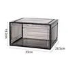 Caja de Almacenamiento de Acrílico Amazon Más Vendida Caja de Almacenamiento Transparente Caja de Almacenamiento Almacenamiento de Zapatos Caja de Exhibición Fabricante Mayorista