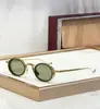 Gafas de Sol Jmm Varda Moda Transfronteriza Retro Metal Marco Ovalado para Hombres y Mujeres, Versátiles de Moda para Vacaciones Fiestas