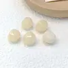 Cuentas Irregulares tipo Barril de Dos Colores de 11 mm con Agujeros, Cuentas Sueltas para Colgantes de Coche, Collares para Teléfono, Accesorios de Joyería Vintage de Imitación de Jade