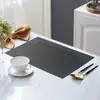 Esterilla Aislante para Vajilla, Esterilla para Comedor en Casa, Mesa de Comedor, Posavasos Occidental de Teslin de Gama Alta, Manchas Americanas, Lavable Transfronterizo