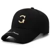 Gorra de Béisbol Bordada con Letras de Piña de Nuevo Estilo Transfronteriza para Hombres, Sombrero Versátil para Exteriores con Visera Dura para Protección Solar