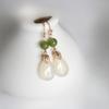 Aretes de Estilo Antiguo, Aretes Cool, Cheongsam de la Dinastía Han, Aretes de Estilo Chino Retro con Conservación de Color, Aretes de Gota de Agua, Clips para Orejas de Estilo Chino Nuevo