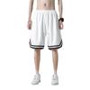 Shorts esportivos masculinos soltos de seda gelada, calças casuais de basquete, verão, finas, modernas, pernas largas, corrida noturna, calças de comprimento médio