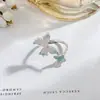Anel Super Fada Borboleta Verão Acessórios Frescos Luxo Leve Simples Alto Padrão Não Desbota Venda Quente Acessórios de Moda para Mulheres