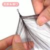 Pintura de Paris tingida cor degradê pena cabelo novo três gerações de não dobrável pena cabelo cabelo cabelo cabelo cabelo cabelo cabelo cabelo cabelo cabelo cabeça inteira