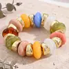 Pulsera de Borde Ancho con Superficie de Espejo de Venta Caliente Transfronteriza Europea y Americana, Pulsera Brillante Exagerada Personalizada, Pulsera de Resina Acrílica