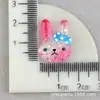 Pasador Material Brillante Diadema Conejo Helado Accesorios para el Cabello DIY Panda Rojo Helado Pájaro Hebilla de Zapato Decoración DIY