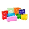 Cajas de embalaje personalizadas de PET con logo y patrones de impresión a color, cajas de café PP esmerilado personalizables, cajas de plástico PVC para té y alimentos de colores
