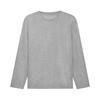 Playera de Manga Larga para Hombre de 200g Algodón Puro Cuello Redondo Camiseta Base para Hombre y Mujer Personalizada T1000L