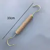 Ganchos para Loja de Roupas, Ganchos S, Cabides de Corda de Cânhamo, Adereços de Exibição, Painéis de Exibição de Madeira, Pregadores de Calça, Argolas para Lenço