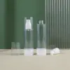 Garrafa a Vácuo com Prensa de Cabeça de Pinguim Garrafa para Engarrafamento de Cosméticos Garrafa Transparente para Loção Garrafa a Vácuo AS 30/50ml