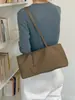Yue Zi 2026 Otoño Temprano Nueva Moda Bolso Versátil de un Hombro Casual Simple Gran Capacidad para el Trabajo Bolso de Mano Texturizado
