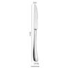 Moonlight 201 aço inoxidável de aço ocidental Mesa Faca e Conjunto de Garfo Espessado estilo ocidental Hotel Steak Faca, Garfo e Colher Conjunto de quatro peças