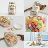 1300ml-115160 Suplemento de Saúde Pressionando Doce Garrafa Acrílica Pó de Pílula Comprimido Grânulo Cápsula Garrafa