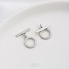 Retenção Forte de Cor Edição Mini Fivela Ot Cobre Ouro Branco Coração de Pêssego Trevo de Quatro Folhas Fivela Acessórios para Pulseira Colar DIY