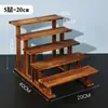 Soporte de Exhibición Vintage para Tazas de Té de Cerámica Antiguas y Coleccionables, Estante de Almacenamiento y Exhibición Hecho de Madera Maciza, Pequeño Soporte para Flores, Estante para Cajas Sorpresa, Pequeños Adornos