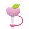 Novos acessórios para namoradas Tubo de sucção Manga Tampa de sucção Silicone Plugue de poeira Bonito Anime Party Straw Decoration Produtos transfronteiriços