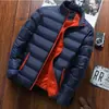 Comércio exterior pedido original outono e inverno casaco acolchoado de algodão esportivo espesso cardigã de gola alta masculino jaqueta acolchoada de algodão para atividades ao ar livre casaco casual jaqueta acolchoada de algodão quente lote