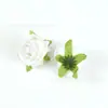 Cabeças de Flores de Rosa de Seda Materiais para DIY Materiais Artesanais Acessórios de Cabelo Decorações de Casamento Flores Artificiais Acessórios de Tecido Atacado