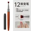 Caneta de unha com haste de sândalo japonês transfronteiriça conjunto especial de canetas para unhas 12 canetas de fototerapia caneta halo caneta de renda caneta esculpida