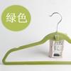 Percha de flocado para mujer, multiusos, antideslizante, con gancho para colgar de 38 cm, venta directa de fábrica