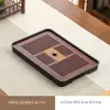Bandeja para té Uso doméstico Pequeña Tipo de almacenamiento de agua de drenaje Mesa de té 2026 Nuevo Juego de té Kung Fu Bandeja Bambú Mar de té Mesa de preparación en seco Lujo Ligero