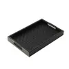 Bandeja Aromaterapia de Cuero de Lujo Ligero de Segunda Mano, Bandeja de Almacenamiento de Joyería, Adorno Decorativo para Escritorio de Mesa de Café de Sala de Estar