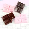 Funda de Teléfono Simulada de Chocolate con Leche Pegamento de Crema Casero Accesorios de Juguete de Comida Accesorios de Resina Materiales para Pasadores de Tamaño Pequeño