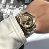 Relógio Mecânico Totalmente Automático Multi-Série Multi-Funcional Laojia Daytona, Relógio Masculino de Corrida Cronógrafo Luminoso Elegante para Negócios