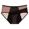 Roupa Íntima Feminina Masculina de Tamanho Grande para Período Menstrual Cintura Média Frontal e Traseira à Prova de Vazamentos Respirável Estilo Fino durante o Período Menstrual 9085