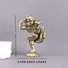 Artesanato de Figuras de Latão do Sun Wukong, Enfeites do Rei Macaco para Atrações Turísticas, Barracas de Mercado, Festivais de Templo, Mercados Noturnos, Pequenas Figuras do Sun Wukong