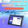 Terminal de coleta Android de oito núcleos NFC10-inch HD reforçado militar resistente a quedas tablet de três provas Industrial Computador de Controle Industrial