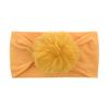 Diademas Europeas y Americanas para Bebé, Nuevas Diademas Elásticas de Nylon con Pompones para Bebé, Accesorios para el Cabello de Bebé Suaves y Cómodos para Todas las Estaciones