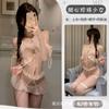 Lianyungang no se confunde con ropa interior sexy para sexo nocturno, pijama de viento de deseo puro, uniforme qqny, traje de ropa de perlas