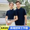Nueva Fábrica de Camisas Polo Lisas Transpirables de Seda Helada para Hombres y Mujeres, Personalizadas, Finas, Casual de Negocios, de Manga Corta para el Trabajo