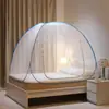 Nova Mosquiteira de Verão, Sem Necessidade de Instalação, Tenda Yurt Mongol com Zíper e Fundo, Malha de Aço Integrada, Dobrável para Uso Doméstico