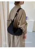 Bolso de Felpa de Gamuza de Alta Gama Plegado para Mujer 2026 Nuevo Otoño Gran Capacidad Bolso de Hombro Único Bolso de Mano Retro para el Trabajo