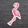 Broche acrílico de dibujos animados, lindo anime de One Piece, insignia de la Pantera Rosa Blanca Grande, accesorios para niños, parche para teléfono móvil