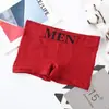 Mercadorias a GranelNova cueca masculina de comércio exterior de cintura média, sem costura, confortável, respirável, boxer moderna para homens