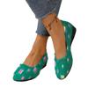 Estación Independiente 2024 Exportación Tamaño Grande Zapatos de Tela Transfronterizos Zapatos Planos de Otoño Doudou Perezosos Boca Baja a una Pierna