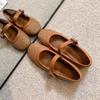 Zapatos Mary Jane Calados de Verano 2026 para Mujer, Zapatos Planos con Correa y Punta Redonda, Se Pueden Mezclar y Vender al por Mayor, Suelas Planas