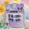 Pegatinas para Uñas de Dibujos Animados Infantiles con Relieve Tridimensional para Niñas Uñas Portátiles Tridimensionales Removibles Set de Manicura Impermeable Autoadhesivo