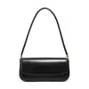 Bolso Versátil de Estilo Coreano, Moderno y a la Moda, Bolso de Mano Cruzado para Mujer, Bolso de Hombro Único de Cuero Genuino para Mujer, Bolso Simple para Debajo del Brazo