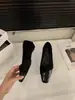 Sapatos de salto alto grossos estilo francês vermelhos para noite, sapatos femininos, coleção primavera/outono 2025, retalhos de camurça, bico quadrado, sapatos pretos para trabalho