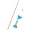 Brinquedo para Gato Feltro Animal Varinha de Madeira Varinha para Provocar Gato Varinha Interativa Portátil para Provocar Gato Brinquedo para Provocar Gato Fábrica de Suprimentos para Gatos # #