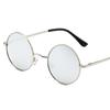 Nuevas Gafas Polarizadas Clásicas Ins para Hombre, Gafas de Sol Retro de Montura Redonda para Mujer, Gafas de Sol Coloridas Multicolor 801 Gafas Planas