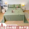 Sábana Impermeable de una Pieza para Personas Mayores, Bebés y Mascotas, Lavable, Adecuada para Usar como Cubierta de Cama o Funda de Almohada, Ropa de Cama para el Hogar